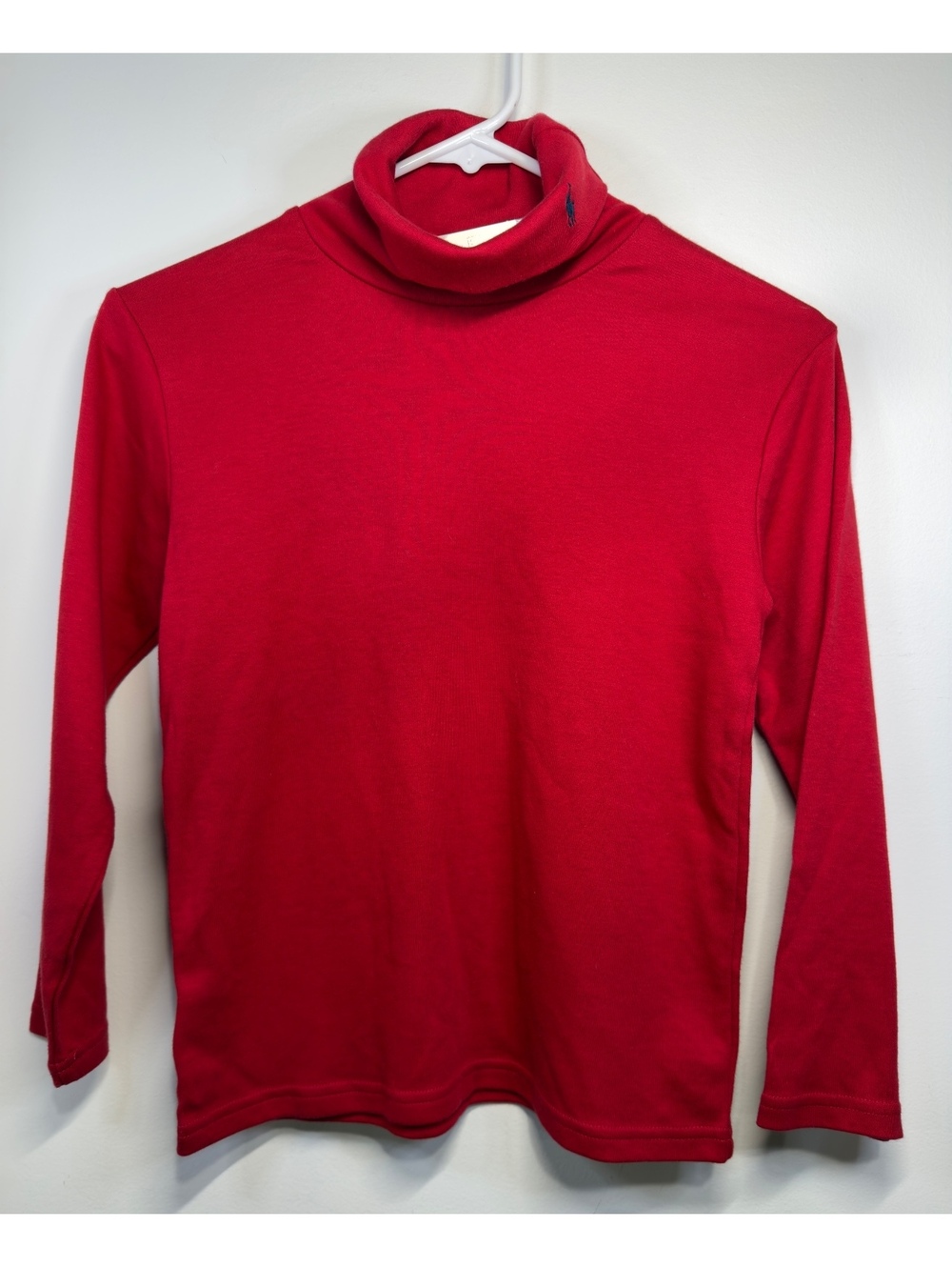 Kids Polo Ralph Lauren red turtleneck size 7 NEW with tags